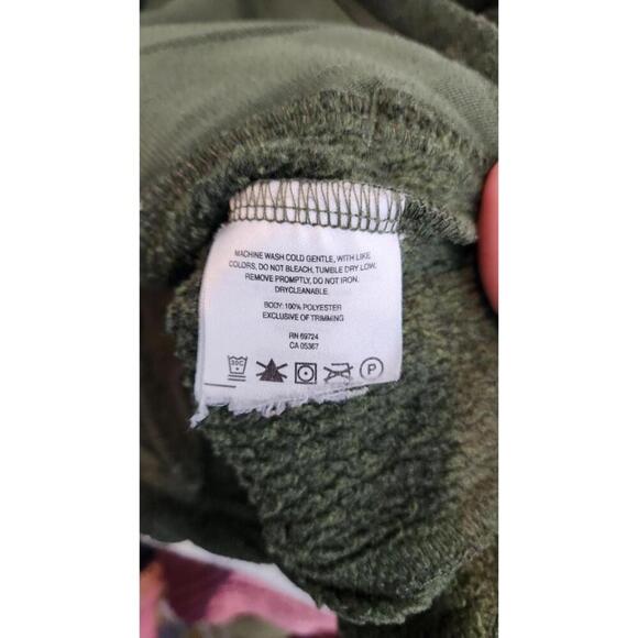 Columbia Pullover Womens XS Cowl Neck Fleece Sweatshirt Kangaroo Pocket Cozy - Picture 6 of 6